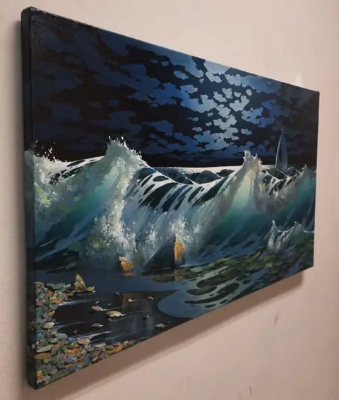 Ihor Tormin (1960) - Night surf