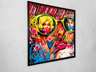 HÖK (1984) - Marilyn & Audrey Girls Pop Art