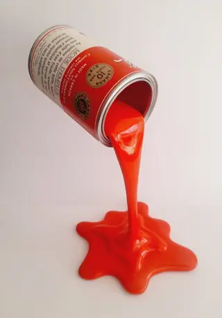 Delph@IN - Red Campbell's Soup - Warhol & Maryline - Edition XL