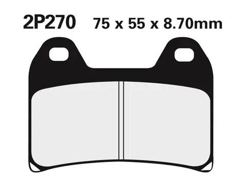 REMBLOKKEN VOOR Ducati 848 2008 - 2010