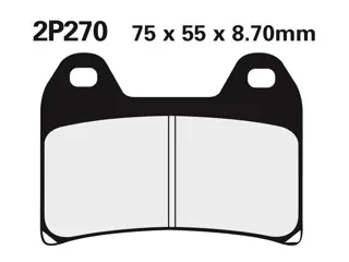 REMBLOKKEN VOOR Ducati 848 2008 - 2010