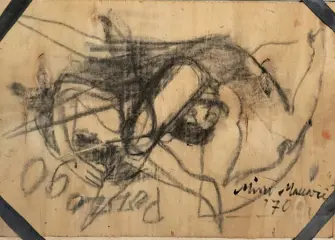 Mino Maccari (1898-1989) - Figure in rosso