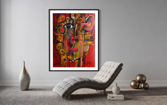 Simeon Gonzales (1973) - Rostro de Mujer -XXL
