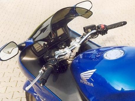 T STUK + KROONPLAAT Honda CBR 1100 XX 1999 - 2006