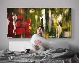 Christoph Prein - N° 1417 - Werk: "Yellow Dot" - XXL