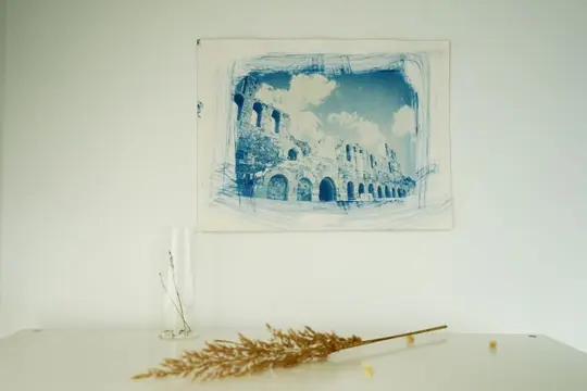 Maria Selkou - studio Art of the blue - The Roman Odeon of Athens