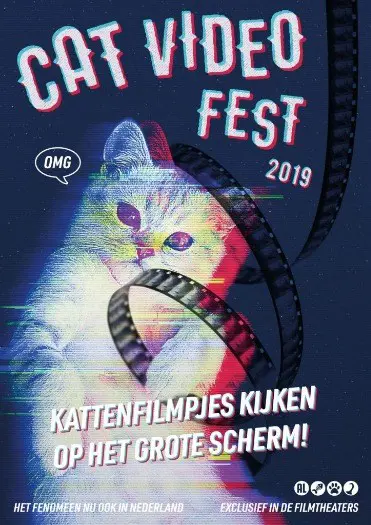 CAT VIDEO FEST filmposter.