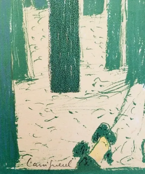 Jean-Pierre Cassigneul (1935) - Elégantes aux bois