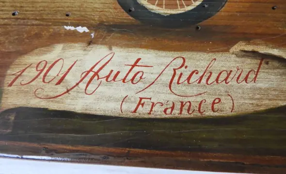 Francesco Conz (1935-2010) - Auto Richard en Sizaire & Narfis