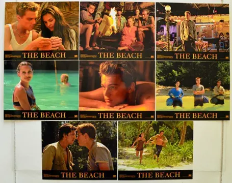 THE BEACH lobbycard set.