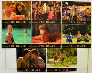 THE BEACH lobbycard set.