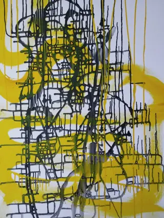 Natia Antadze (1976) - "Abstrakte Komposition"
