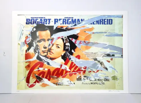 Mimmo Rotella (1918-2006) - Casablanca