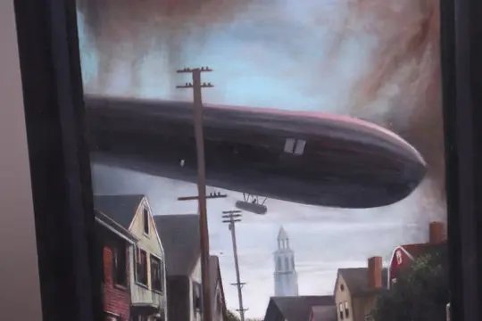Guy Johnson (1927-2019) - Zeppelin