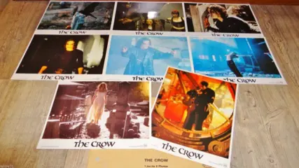 THE CROW lobbycard set.