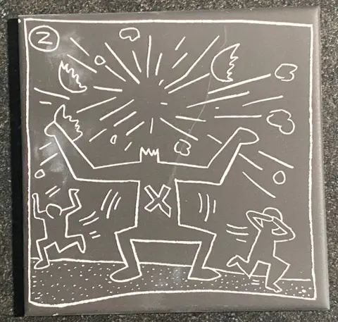 Keith Haring (1958-1990) - Keith Haring Subway Tiles (Set of 6)