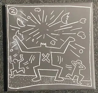 Keith Haring (1958-1990) - Keith Haring Subway Tiles (Set of 6)