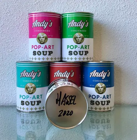 Ad van Hassel - Andy’s Pop Art Soup