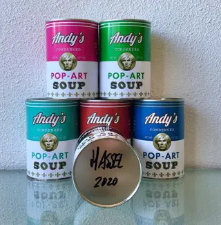 Ad van Hassel - Andy’s Pop Art Soup