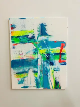 Karl Lagasse (1981) - TABLEAU - MARIA -Oeuvre exposition Austin Texas USA 2023