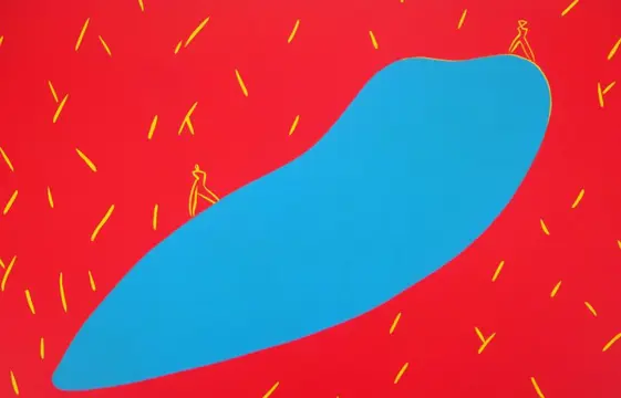 Aki Kuroda (1944) - Oasis paradisiaque