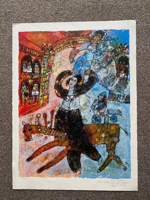 Théo Tobiasse (1927-2012) - "Le theatre des amants"