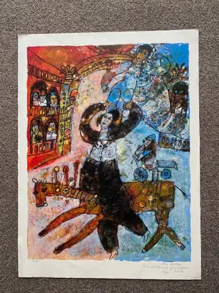 Théo Tobiasse (1927-2012) - "Le theatre des amants"