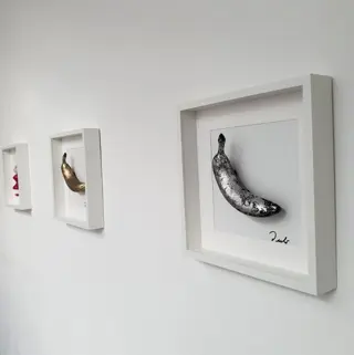 D uli (1970) - "No FaKe" Banana Black & Silver