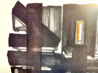 D'après Pierre Soulages (1919-2022) - Lithographie nº2