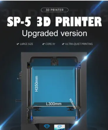 Twotrees Sappheiros Plus Core XY 3D Printer Full Metal