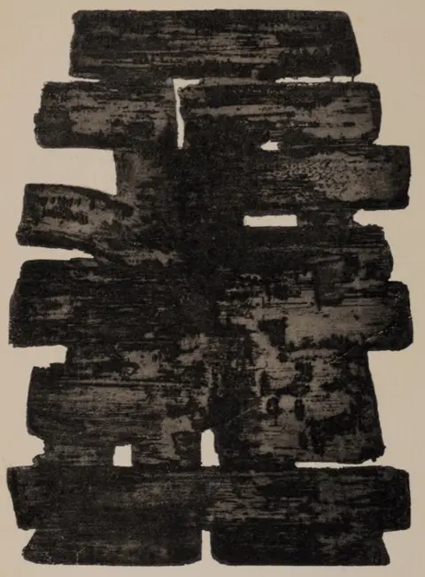 Pierre Soulages (1919) - Gouaches et gravures (A)