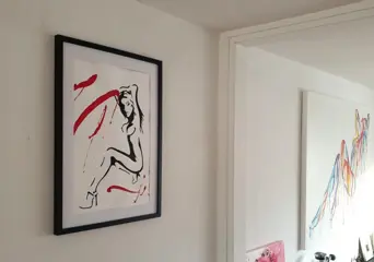 Liesens - NR. 1 ( urban pop art) incl gratis lijst