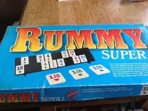 Rummikub - Rummy super met extra grote stenen
