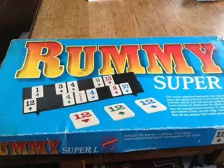 Rummikub - Rummy super met extra grote stenen
