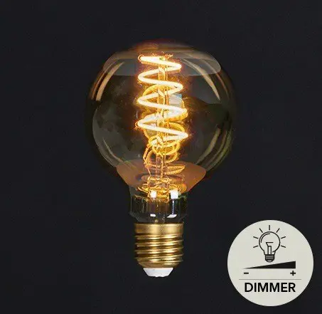 Led filament lampen dimbaar &amp; niet dimbaar