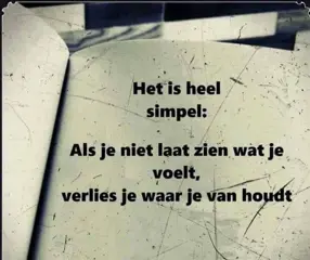 ''Erkenning opent de weg naar verandering en heling.''