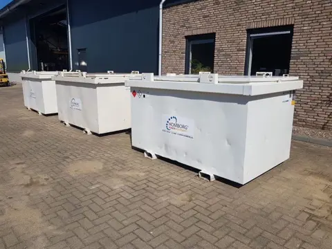 dieseltank Steenbergen 3000 liter Kiwa IBC Dieseltank