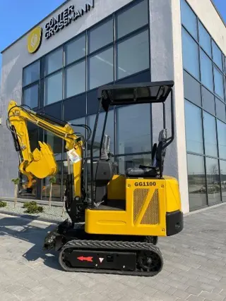 GG1100 Minigraafmachine 3 cilinder kubota