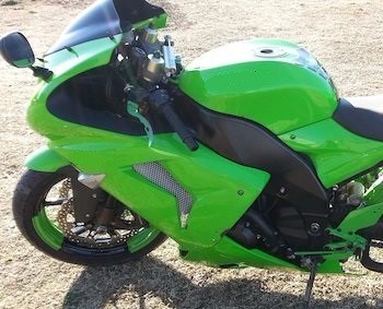 Kawasaki groen Hoogglans Poedercoat poeder
