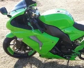 Kawasaki groen Hoogglans Poedercoat poeder