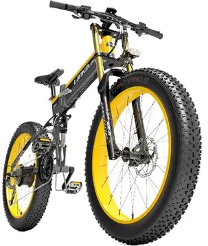 LANKELEISI T750 Plus Big Fork Electric Bike 48V 1000W