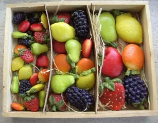 FRUIT DECO BAKJES MINI Nieuw