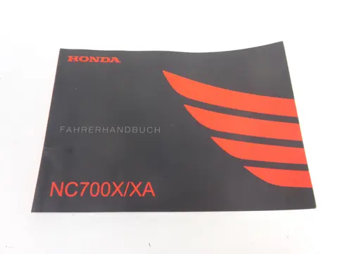 INSTRUCTIEBOEKJE Honda NC 700 X 2011 - 2015
