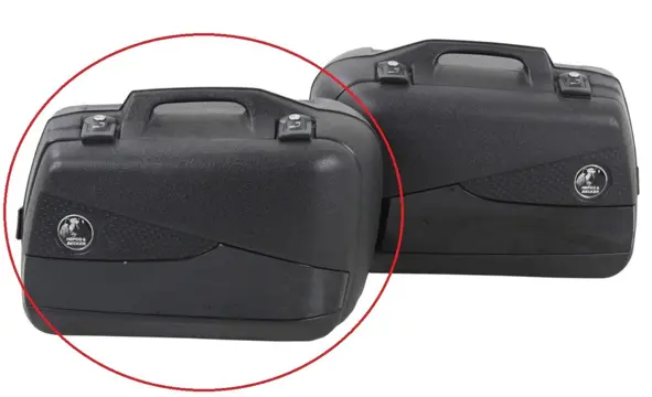 RECHTER KOFFER Moto Accessoires Bagage 1980 - 2014