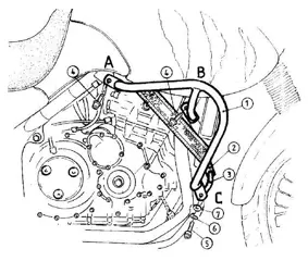 VALBEUGEL Triumph Tiger 955i 1999 - 2005
