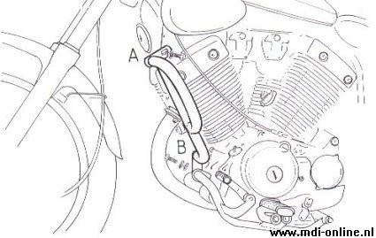 VALBEUGEL Yamaha XV 535 Virago 1987 - 1995