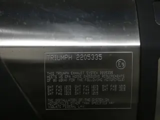 UITLAAT Triumph Tiger Explorer 2012 - 2014