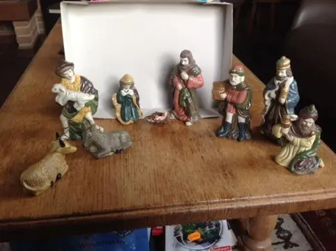 KERSTSTAL / kerstgroep -