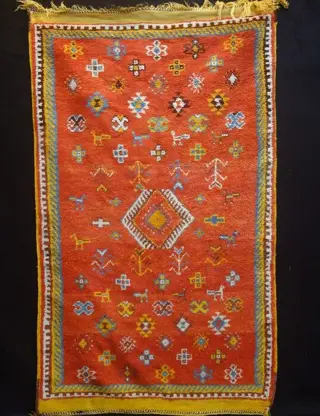 Marokkanischer Berber - Tapijt - 190 cm - 115 cm