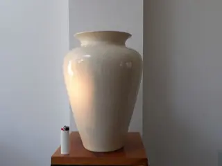 D.Deres - Grote Craquele Vaas